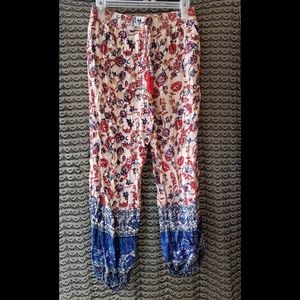 Boho Pattern Jogger Pants